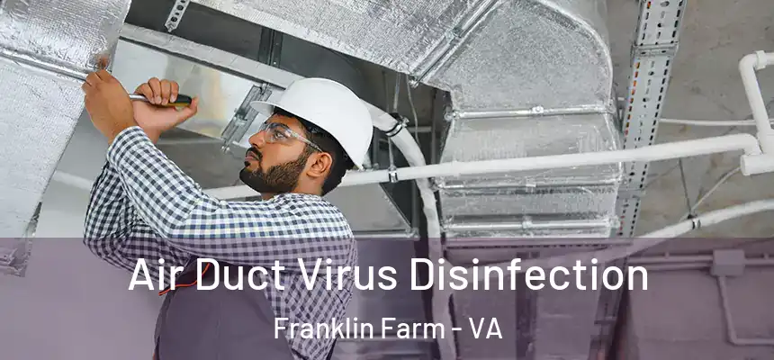  Air Duct Virus Disinfection Franklin Farm - VA