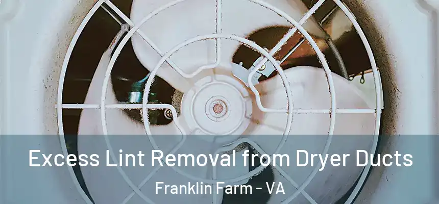  Excess Lint Removal from Dryer Ducts Franklin Farm - VA